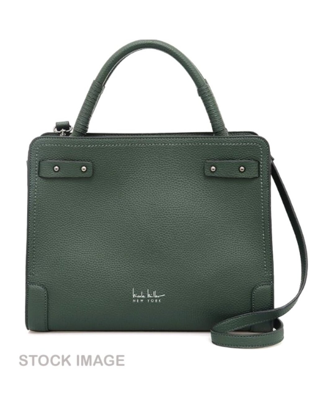 Handbag & CROSSBODY EVIE NICOLE MILLER Large SATCHEL FOREST GREEN